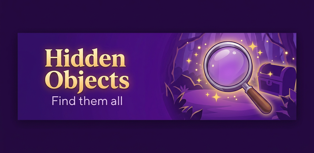 Hidden Objects feature graphic